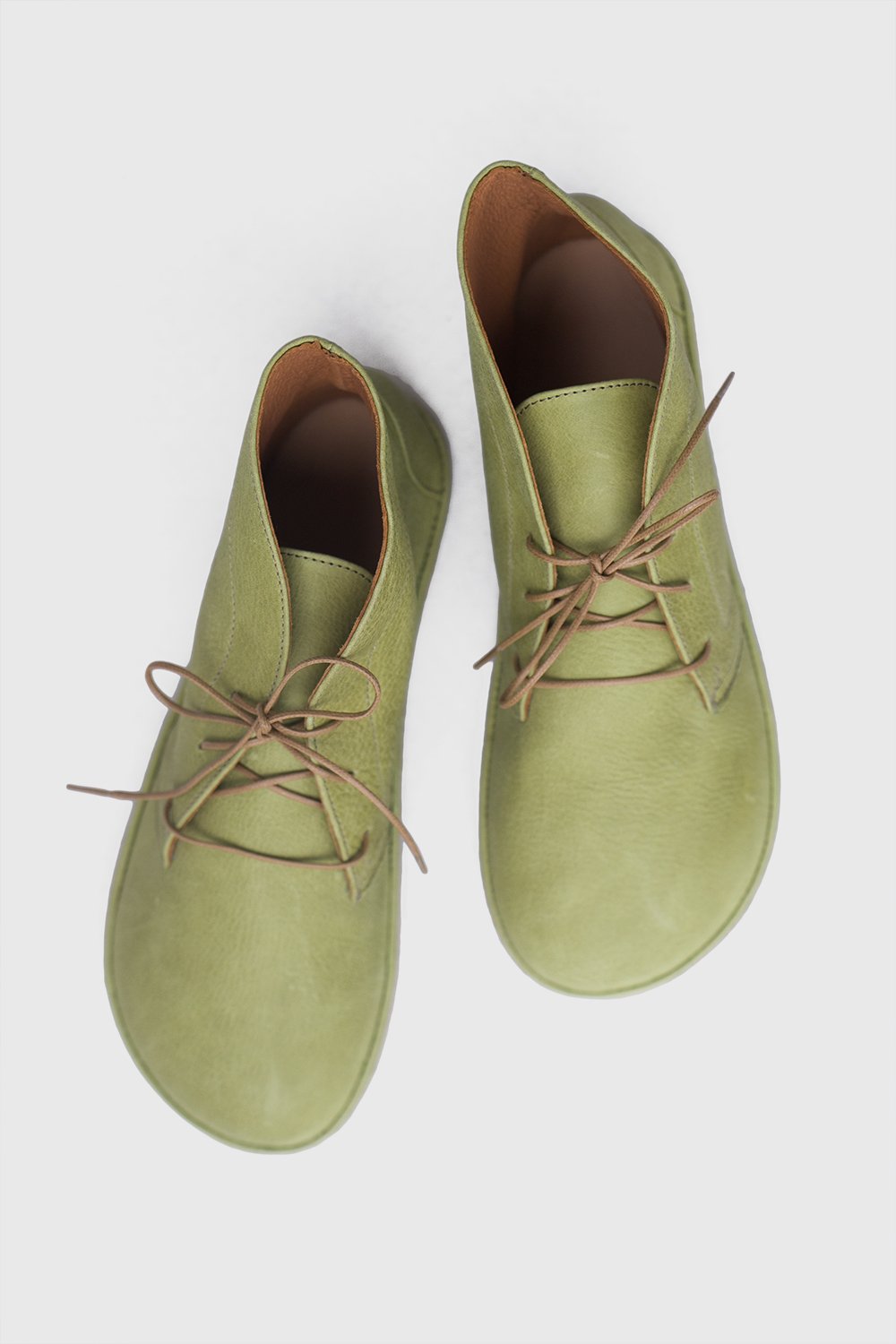 Leona in Lime Green | The Drifter Leather handmade shoes